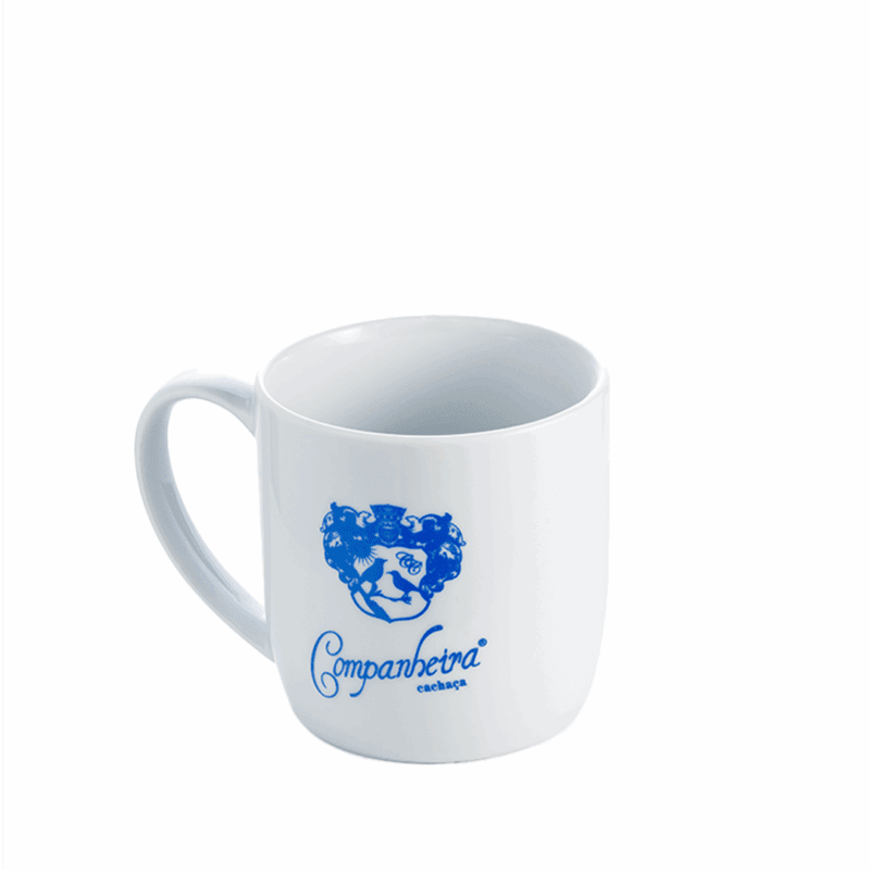 caneca frase brasão